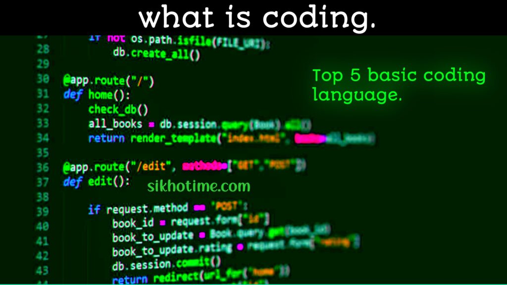 कोडिंग क्या है! Top 5 coding languages // How we can learn coding.